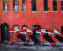 Red Umberllas