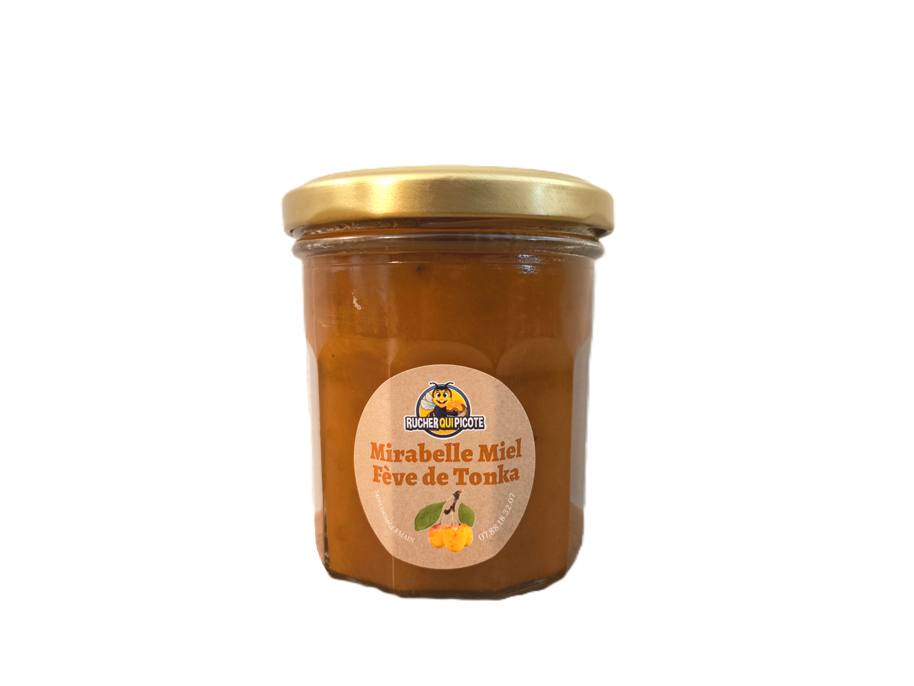 Mirabelle, Miel, Fève de Tonka