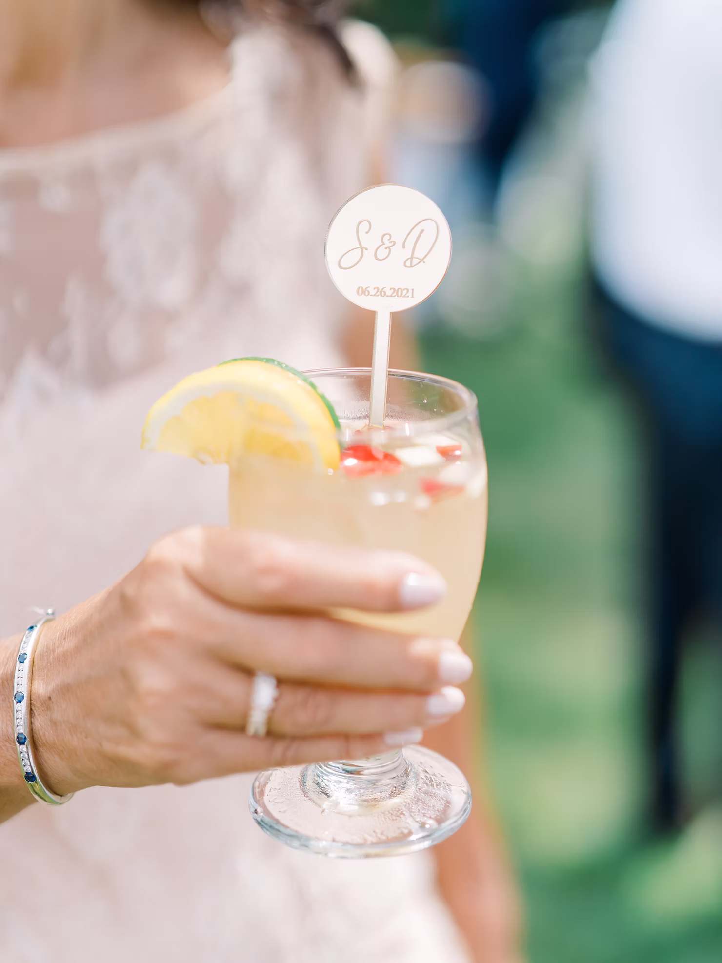 new england wedding -bartending services - signature drink