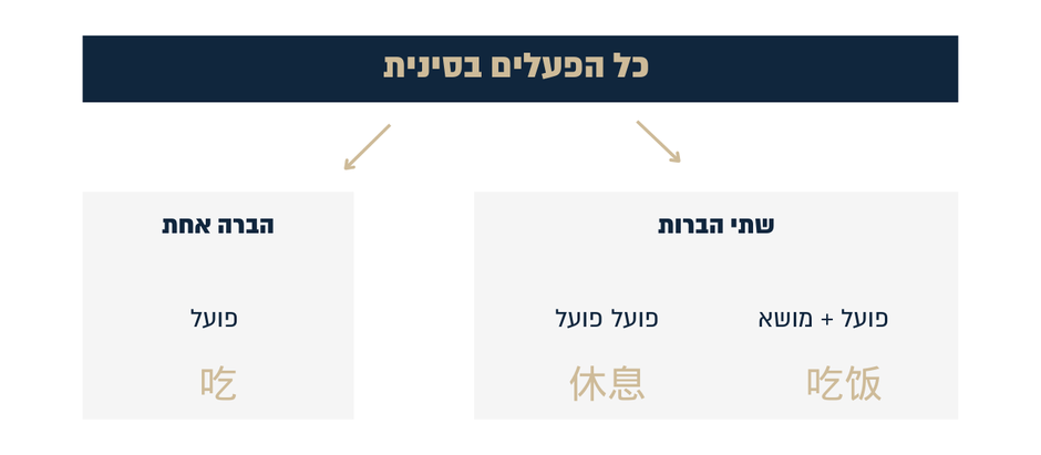 מה הלוואי והיו אומרים לי על הפעלים בסינית