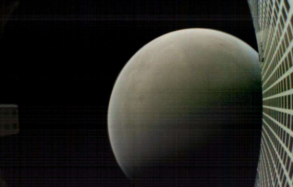 The View of Mars Taken from Mars Cube One (Credit: Space.com)