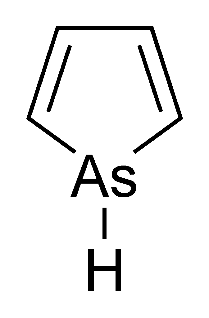 Atomic Structure of Arsole (Credit: Wikipedia)