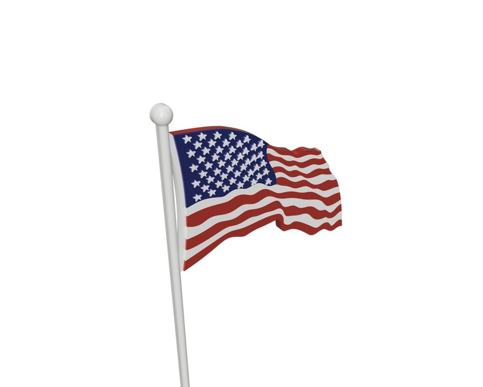 Thumbnail: JAWS 4th of July Flagge
