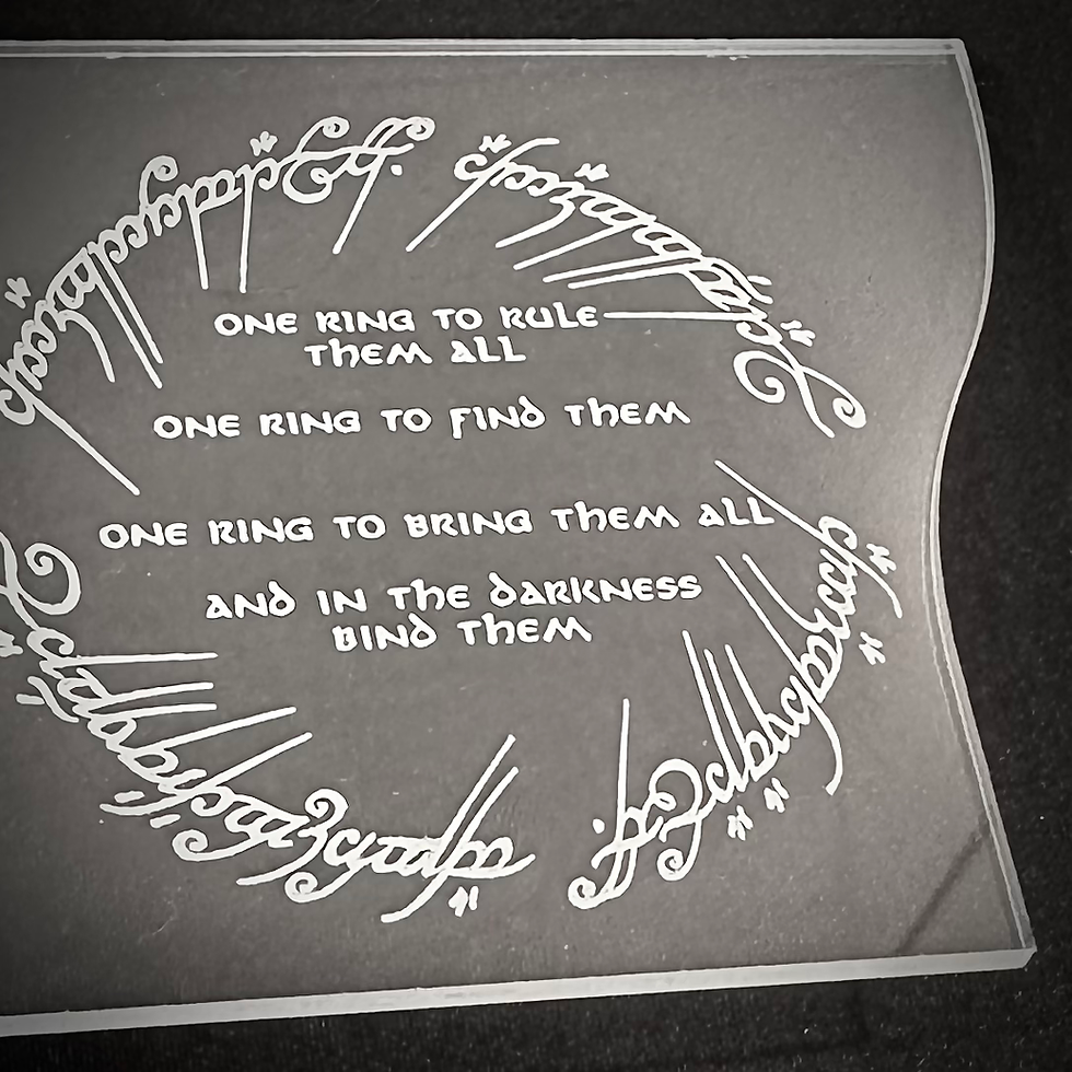 Thumbnail: LOTR  Ball Guard Mod -  Engraved