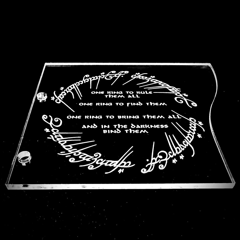 Thumbnail: LOTR  Ball Guard Mod -  Engraved
