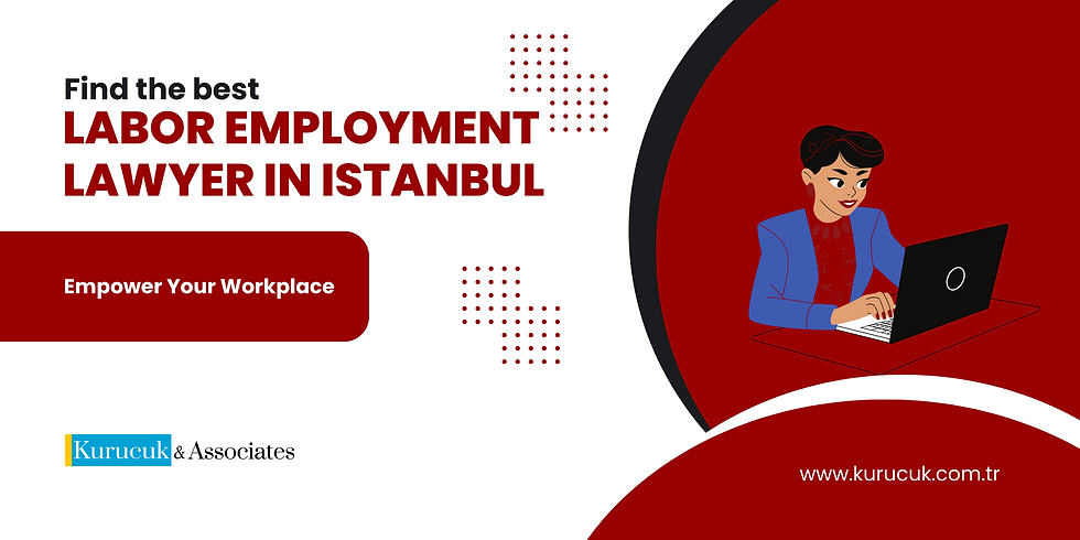 Discover expert guidance with a seasoned Labor Employment Lawyer in Istanbul. Navigate employment challenges seamlessly with comprehensive legal insights and personalized solutions tailored to protect your rights and interests in the dynamic Turkish business landscape