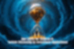 Hourglass with coins and silhouettes inside, blue vortex background. Text: Age Limits for Children in Turkish Citizenship by Investment Applications.
