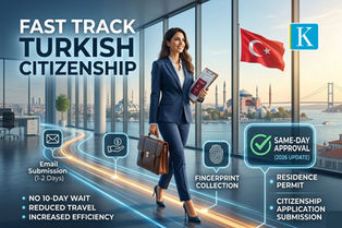 Fast Track Turkish Citizenship by Investment allows same-day residence permit approval and faster citizenship submission in Istanbul.