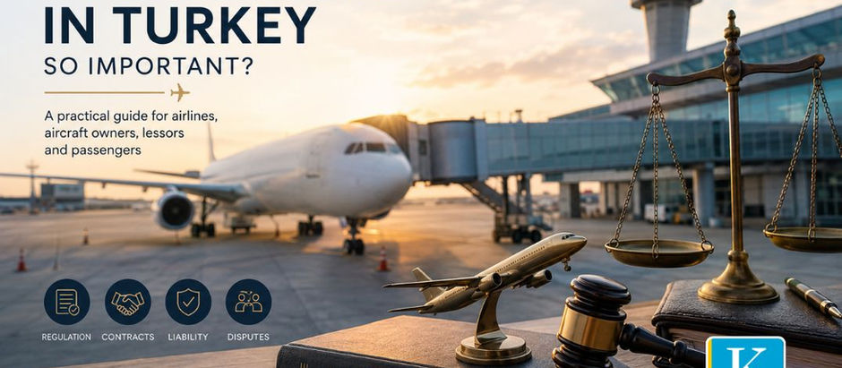 Discover why aviation law matters in Turkey for airlines, aircraft owners, lessors and passengers, including regulation, contracts, liability and disputes.