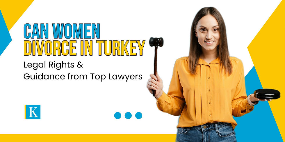 Discover how women can navigate divorce in Turkey, including legal rights, alimony, and expert guidance from top Turkish lawyers and law firms