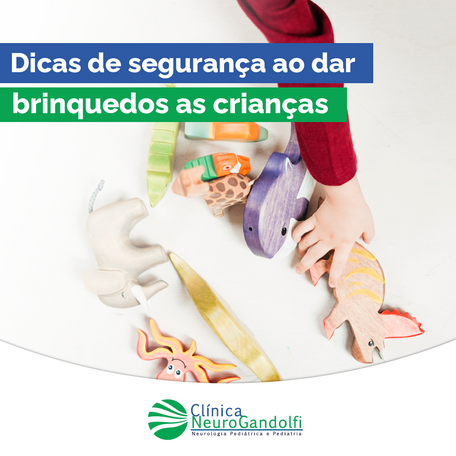 Dicas de segurança ao dar brinquedos as crianças