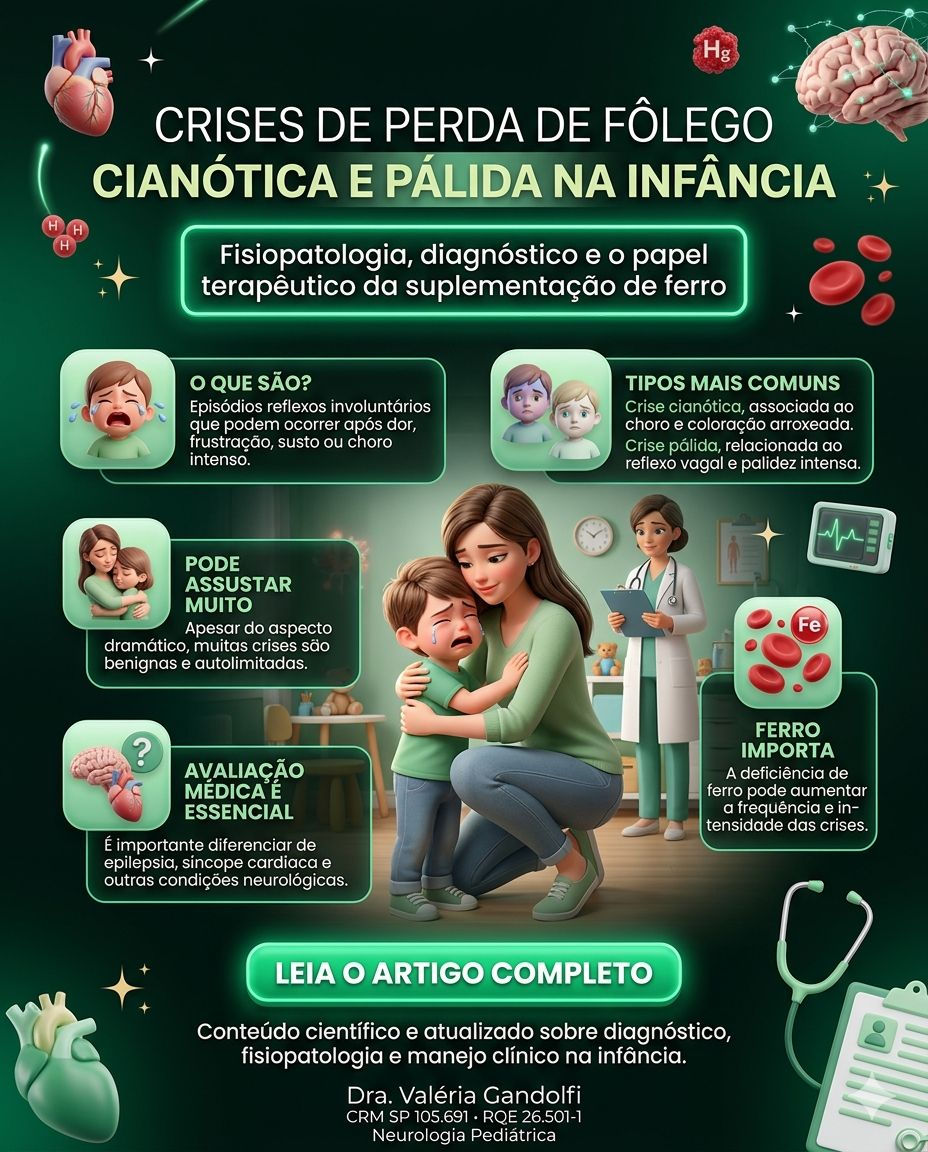 Cyanotic and Pallid Breath-Holding Spells in Childhood: Pathophysiology, Diagnosis and the Therapeutic Role of Iron Supplementation