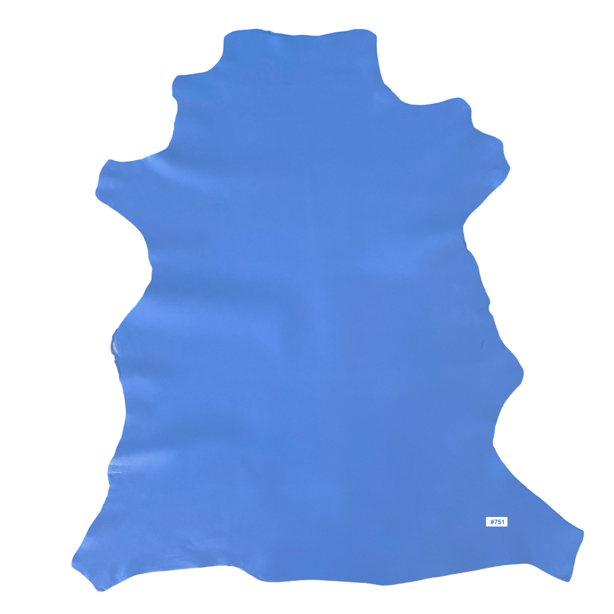 Lammnappa Azurblau ganze Lederhaut Nappaleder WEITERE INFOS