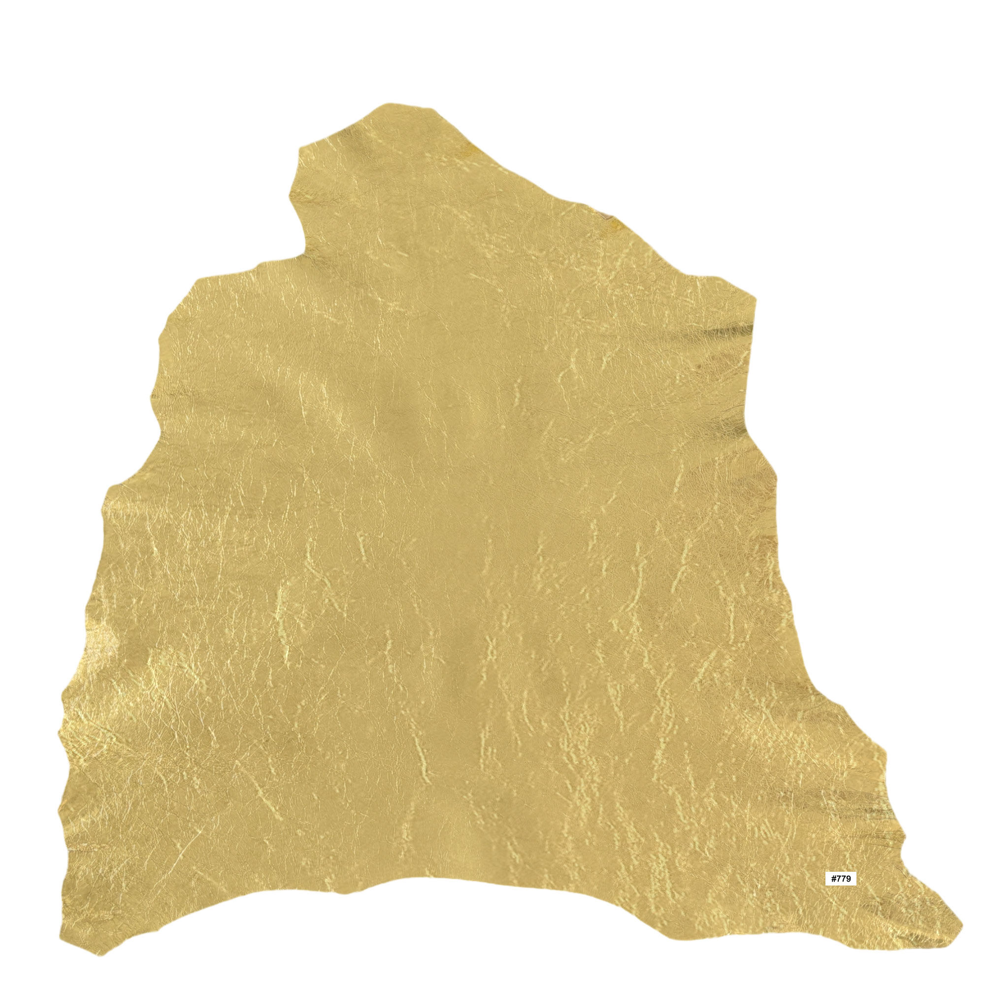 Lammnappa Gold Metallic-Cracked ganze Lederhaut WEITERE INFOS