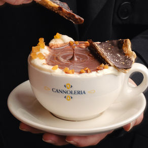 Indulge in Creamy Hot Chocolate Bliss at Cannoleria for the Ultimate Self-Care Moment