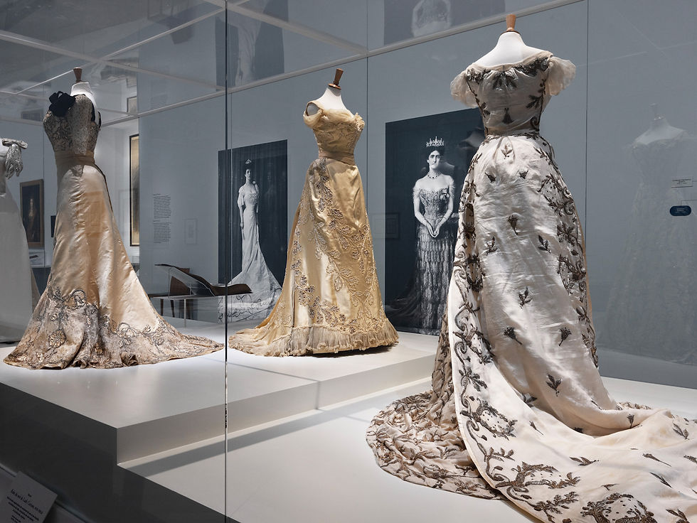 Worth couture gowns on display at Petit Palais