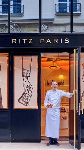 A Ritzy Take-Out Counter