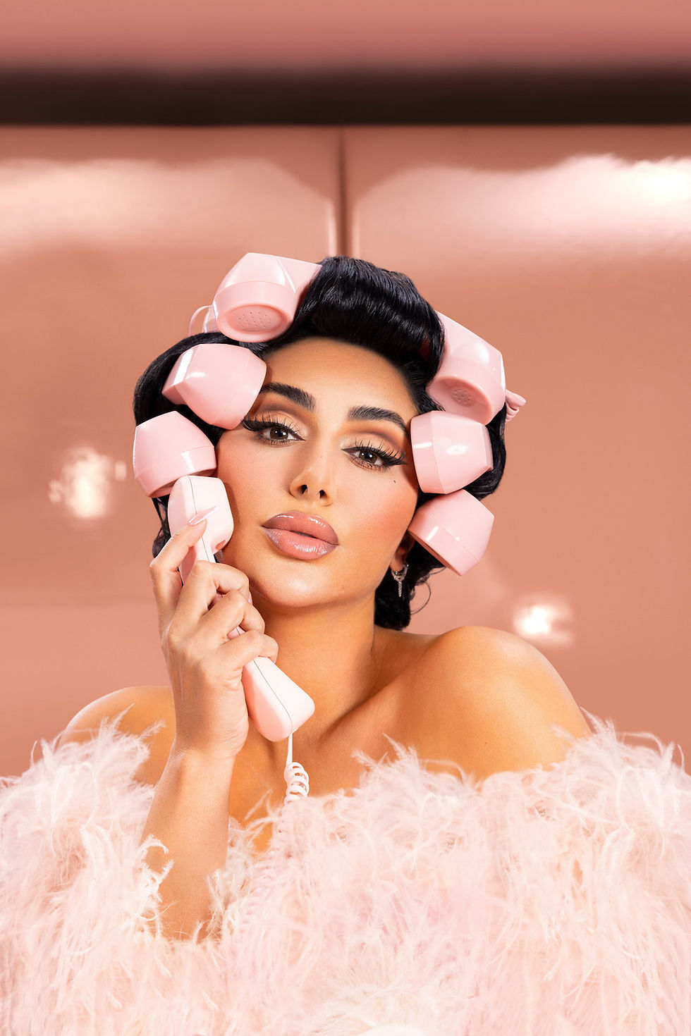 Chat to Huda on her new beauty hotline
