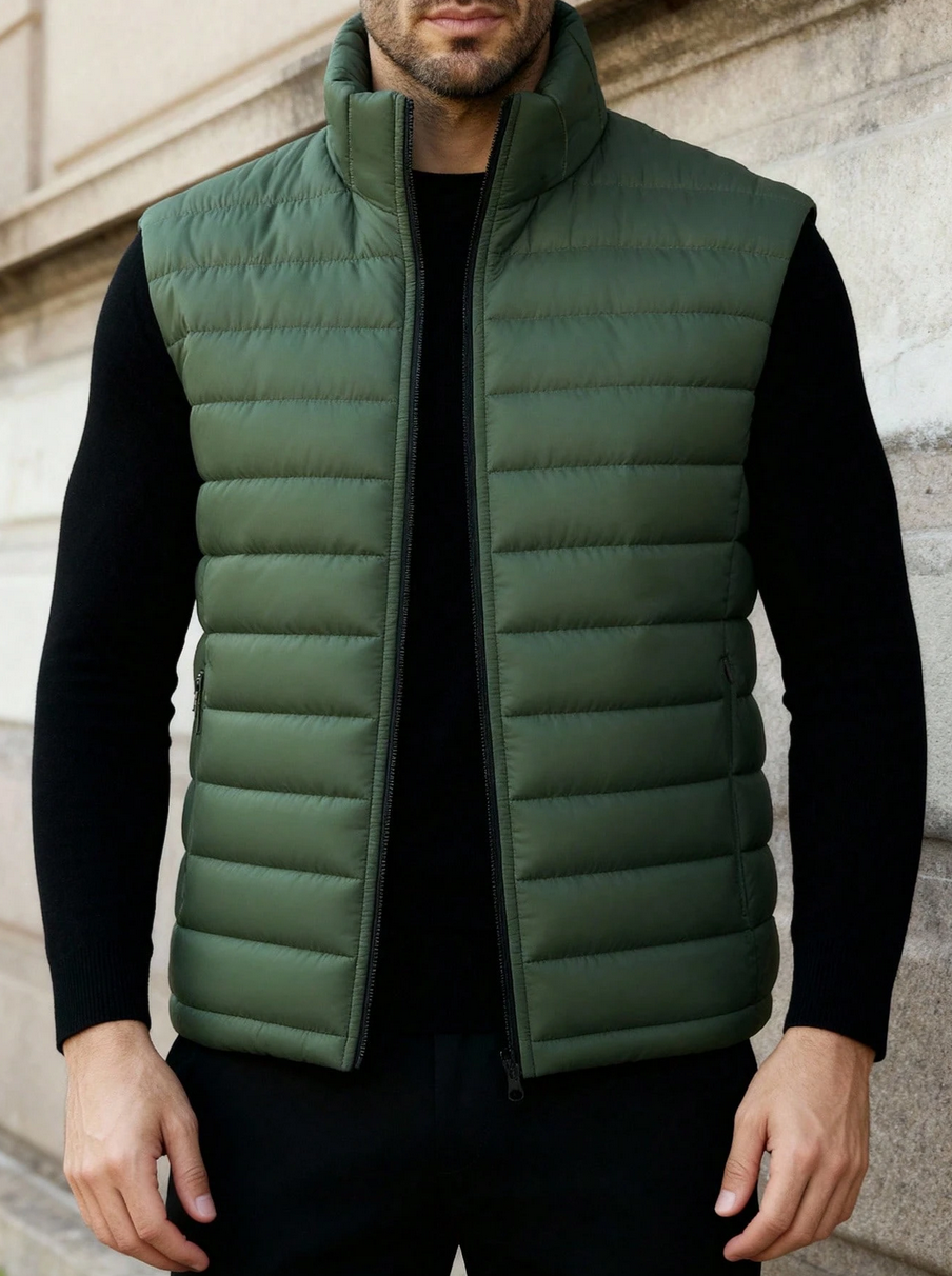 Shein sleeveless puffer vest