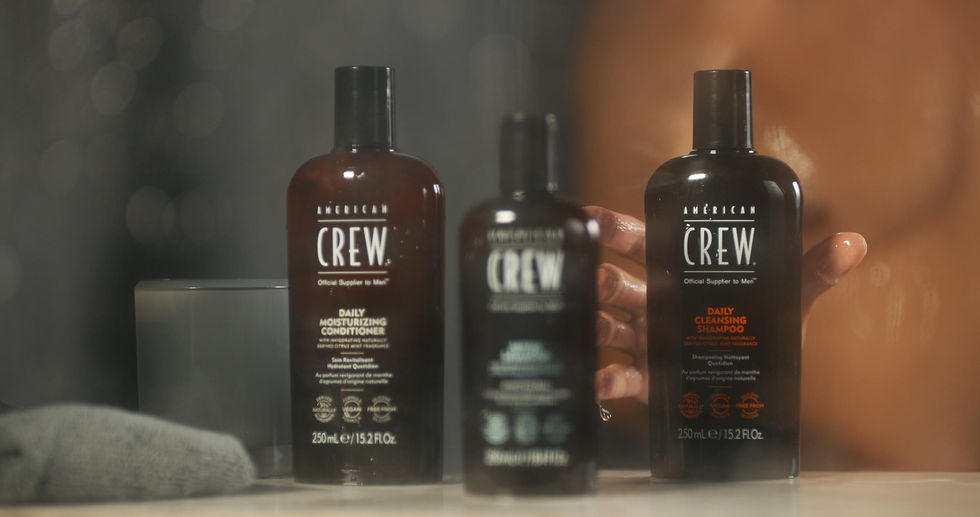 American Crew haircare range for dad