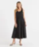 Sussan Le Shirred Waist Dress