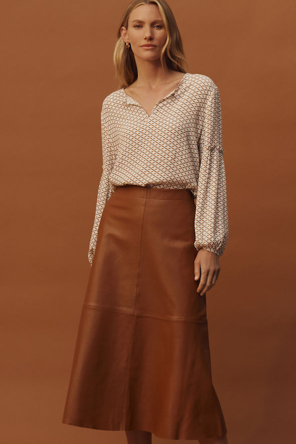 Yarra Trail raw hide skirt