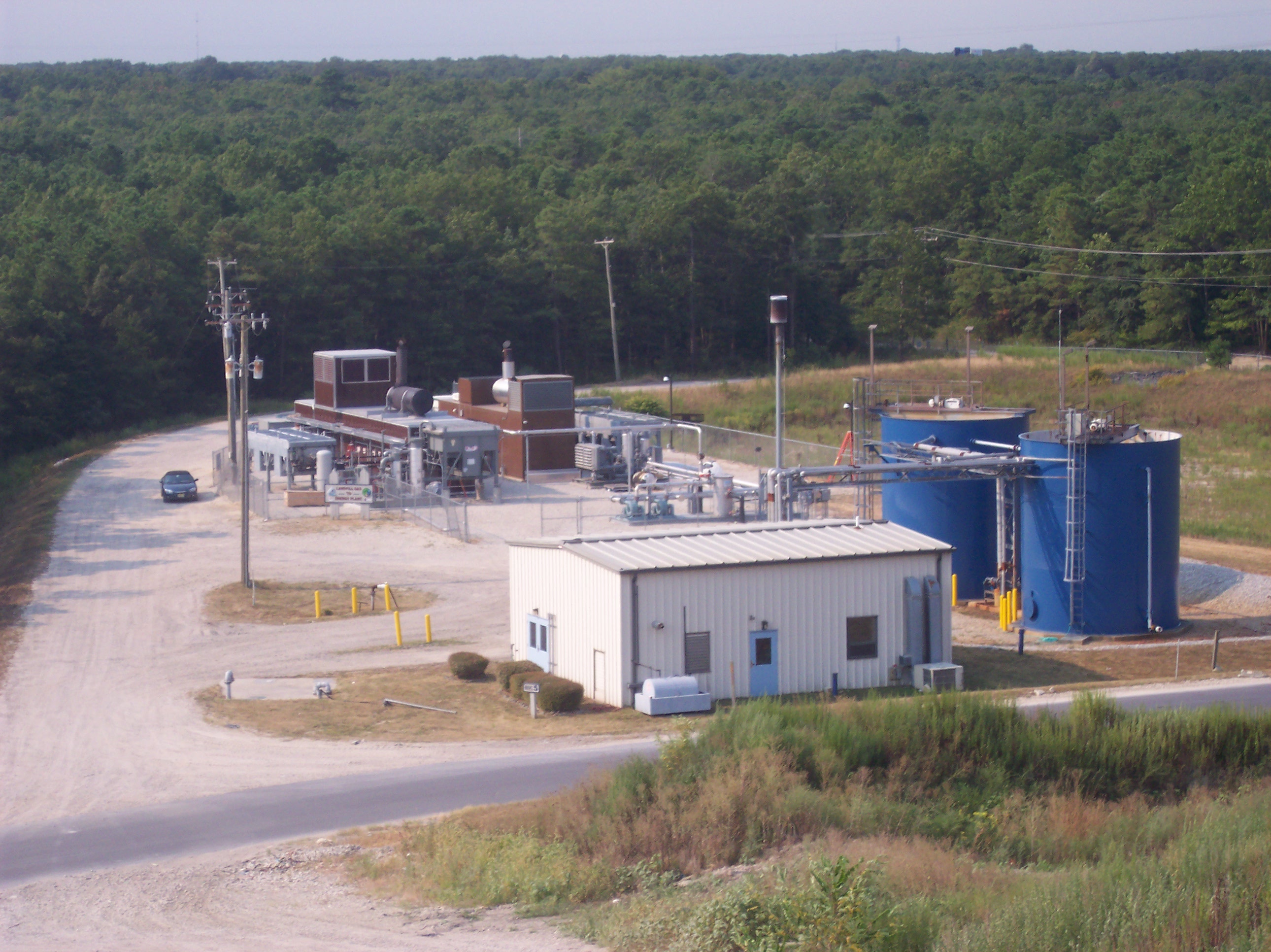 Landfill gas-to-RNG program