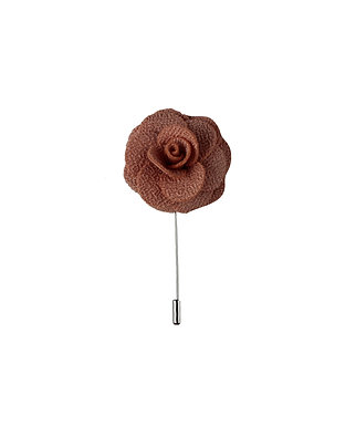 Flower lapel pin
