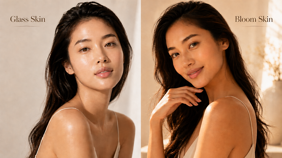 Glass skin vs bloom skin vs cloud skin Malaysia — Radia Estetik comparison 2026