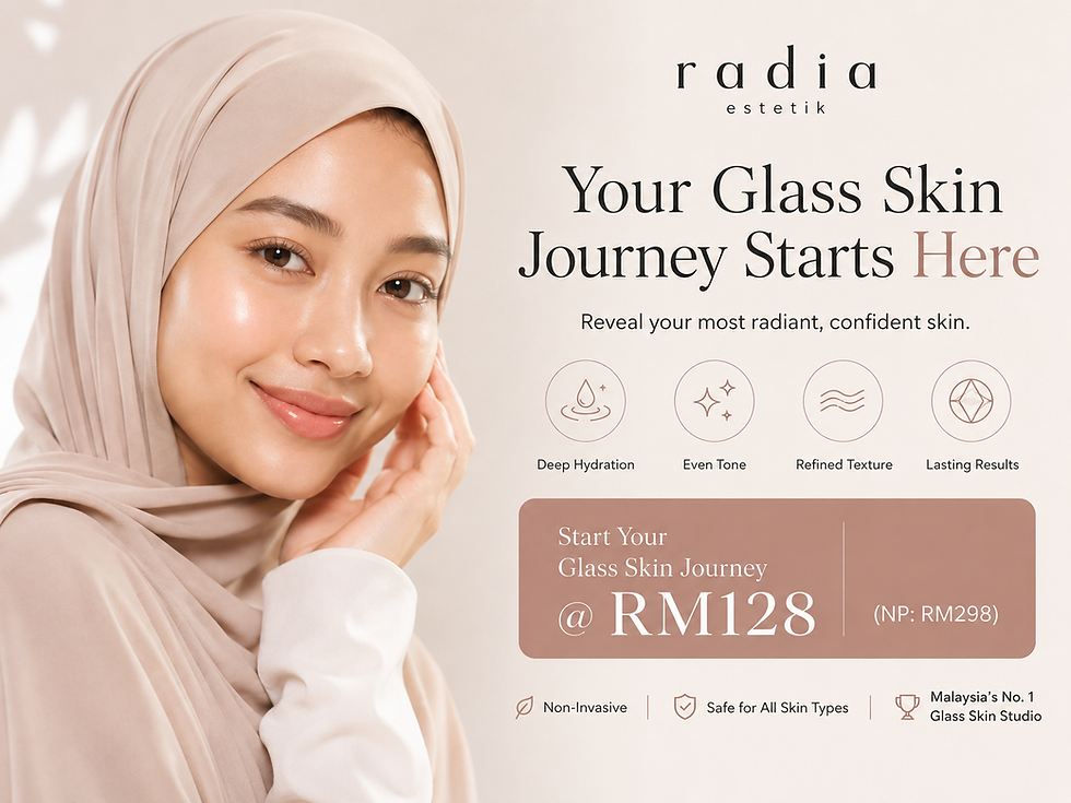 Book Glass Skin Facial Treatment at Radia Estetik Malaysia — 4-level non-invasive system