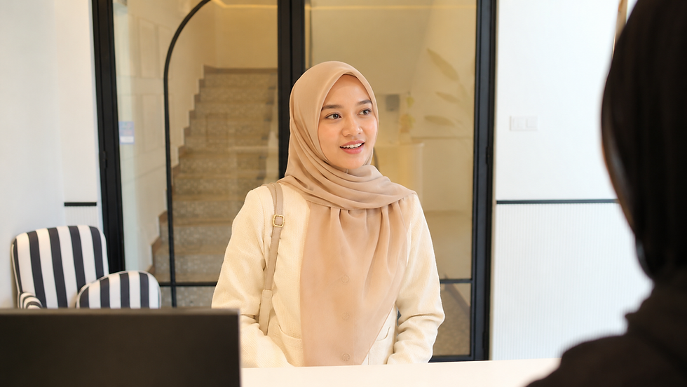 rawatan glass skin facial halal Malaysia Radia Estetik Muslimah non-invasif