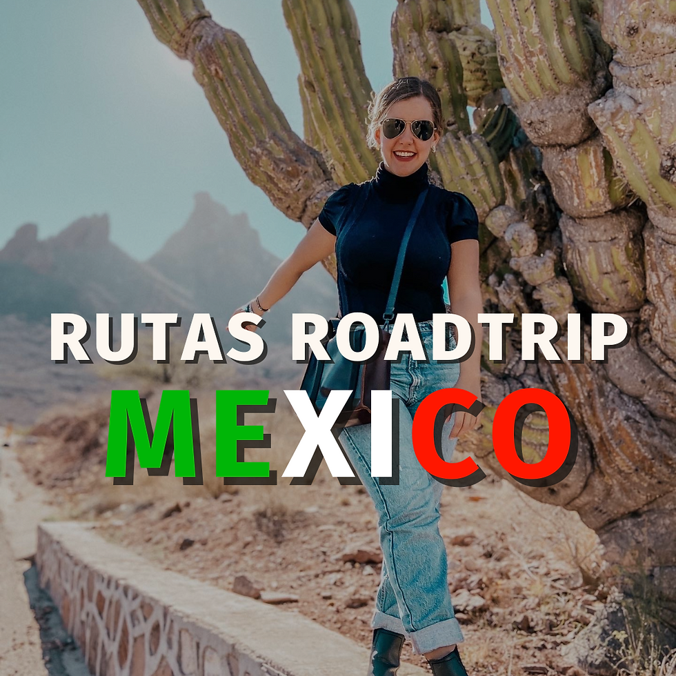 Rutas de Roadtrip: México🇲🇽