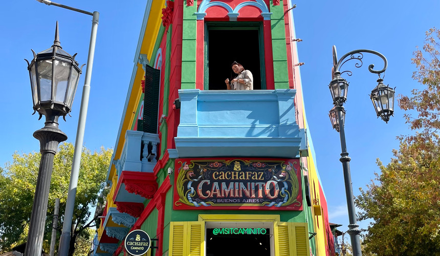 El Caminito in La Boca neighborhood of Buenos Aires.
