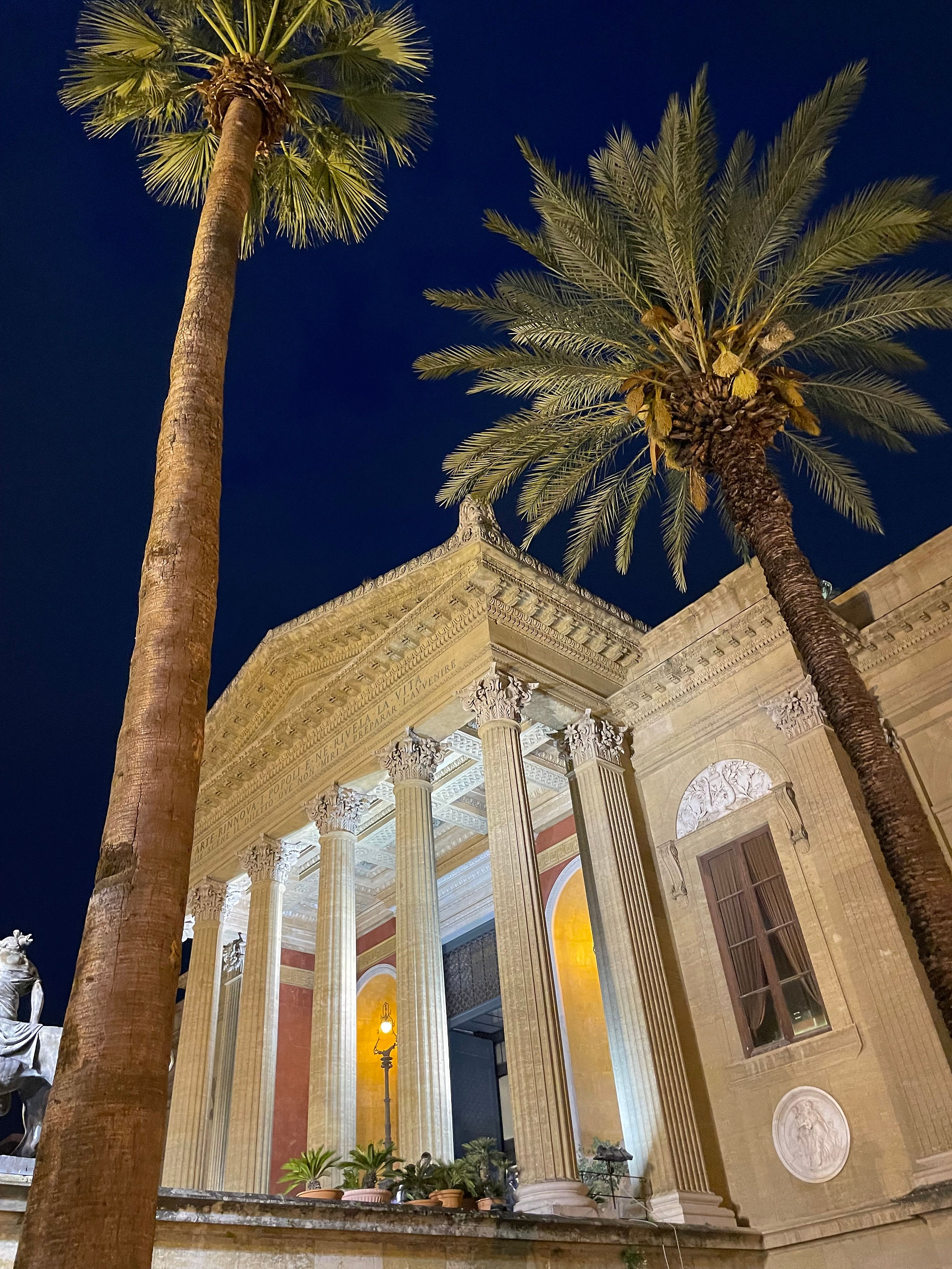 Opera house in Palermo, Sicily