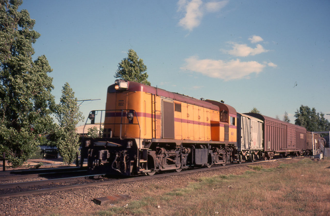 802 Goods - Ovingham - Mile End Dry Creek Down - 9th November 1976