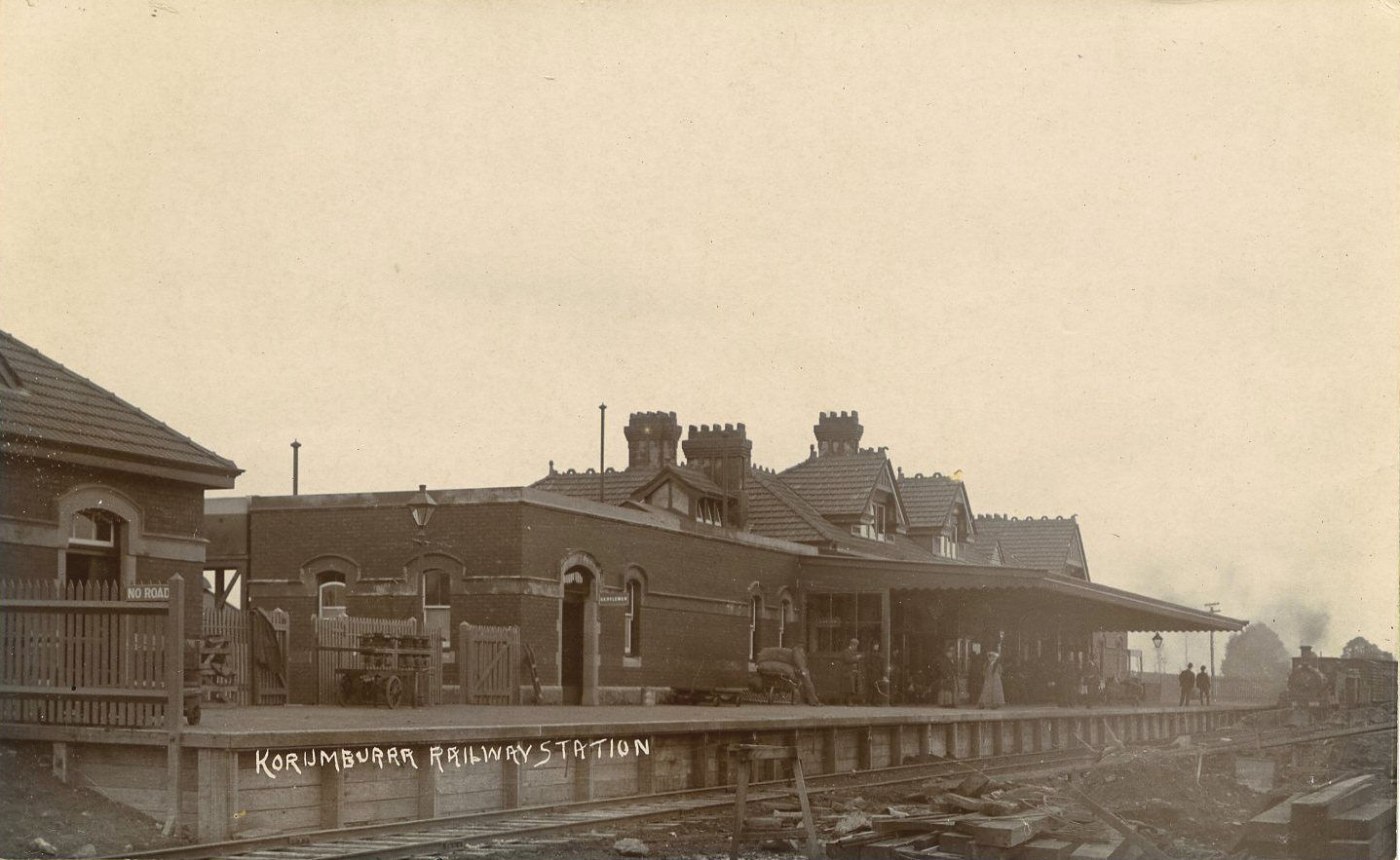 Korumburra Railway Station - Victoria - Early 1900s