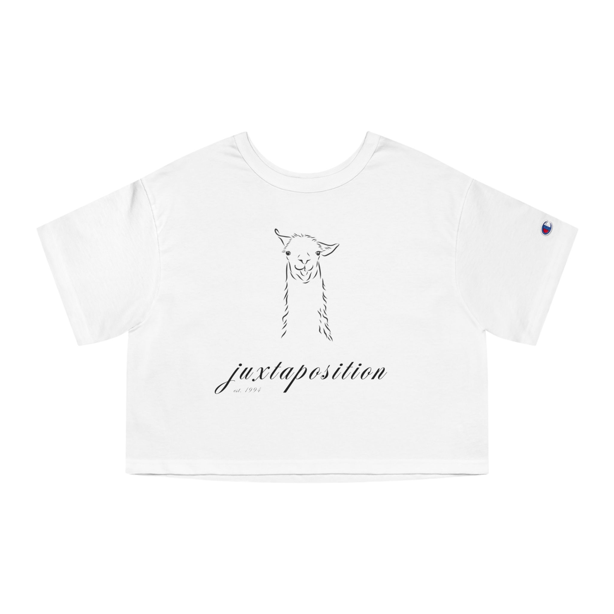 Women's Llama Crop