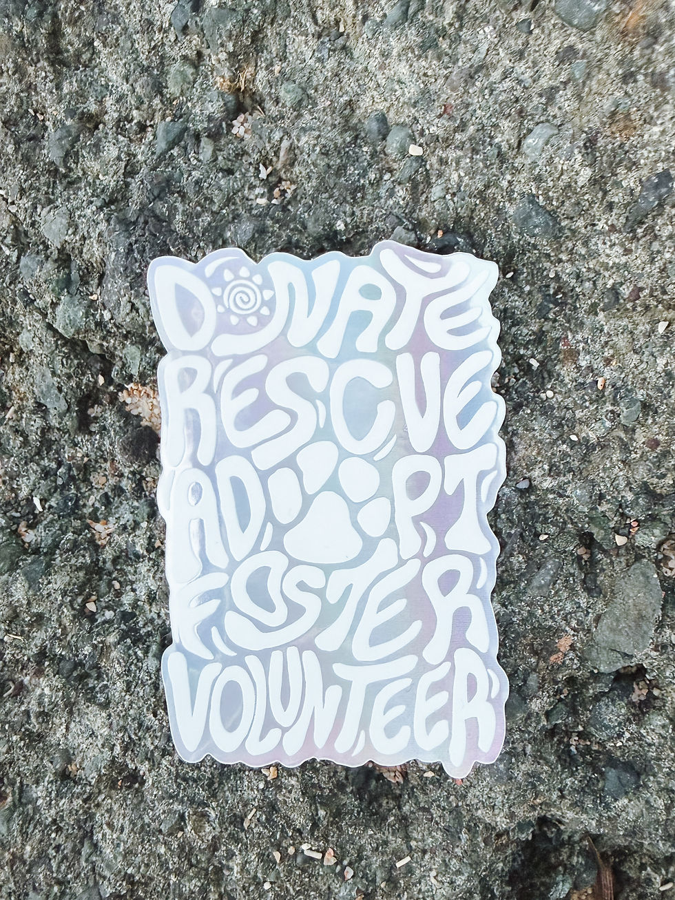 Thumbnail: Support Rescues Sticker