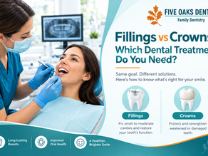Fillings vs Crowns Dental Treatment Guide