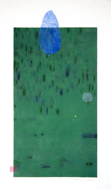 Image of print in the Tolman Collection of New York online exhibition by artist Marie OKADA.