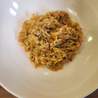 Summer Vegetable Orzotto