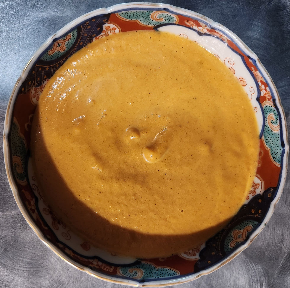 Cold Curried Carrot Soup