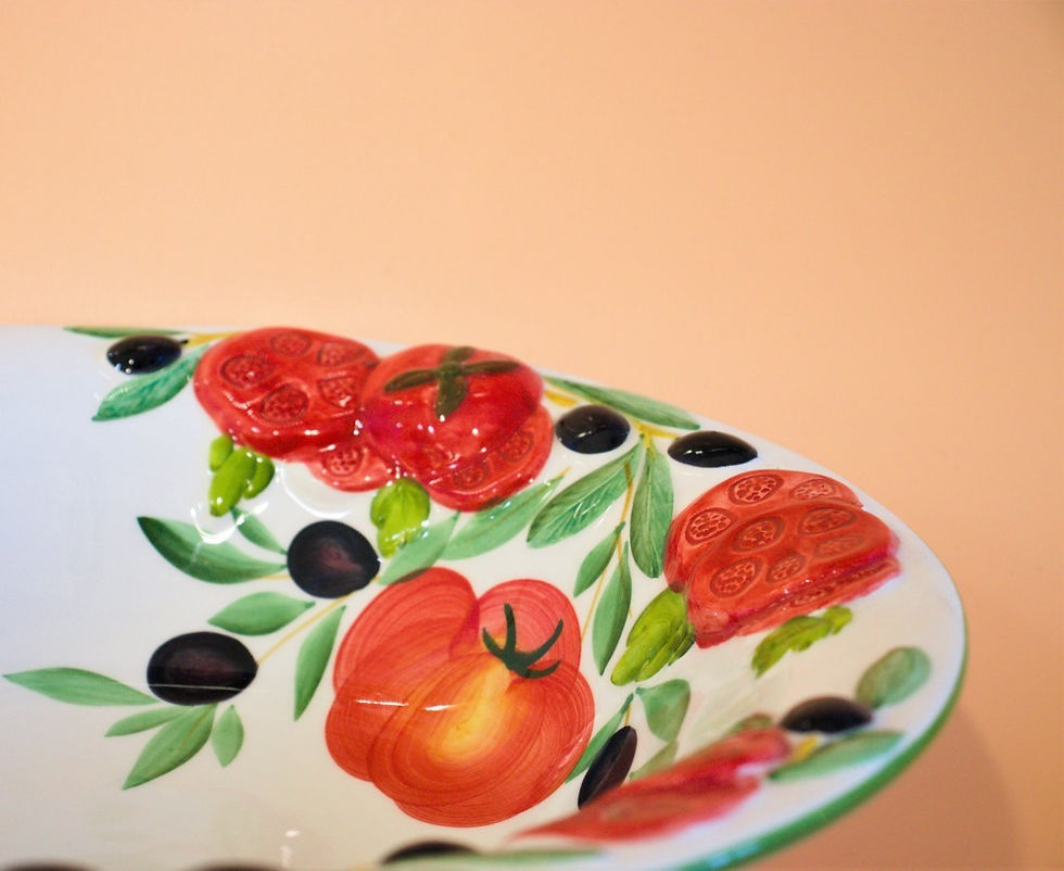 Miniatura: Vassoio pomodori e olive