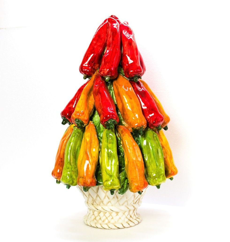 Thumbnail: Pyramid shaped pepper basket