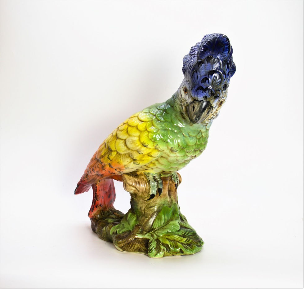 Miniatura: Pappagallo cresta blu