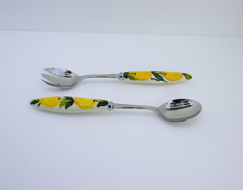 Miniature : Couverts double citron