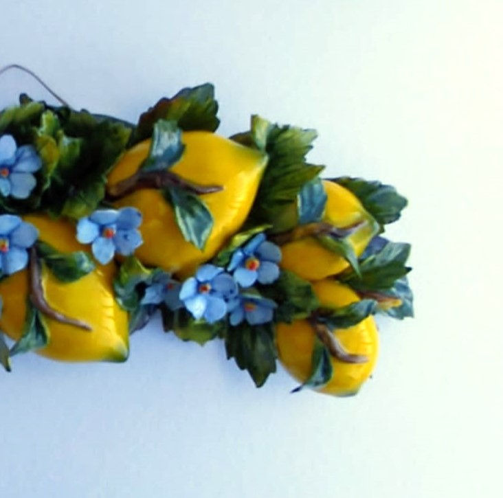 Miniaturbild: Bogen aus Zitronen und Blumen