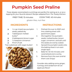 Pumpkin Seed Praline