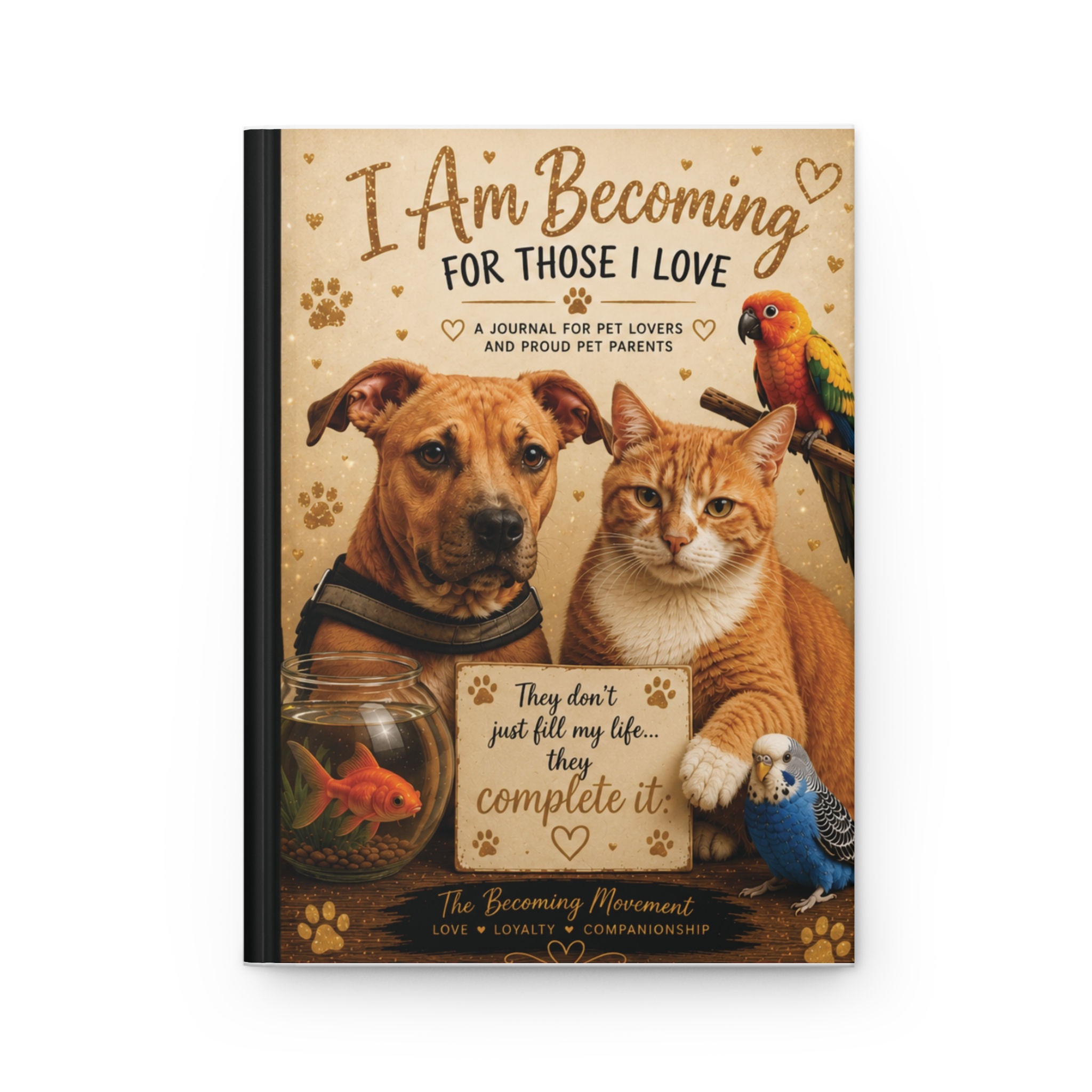 For those I love Pet Inspired Journal — Hardcover Journal