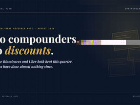 Two Quality Compounders, Two Different Discounts: Neurocrine Biosciences and Uber
